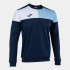 Sudadera Joma Crew V Hombre/Niño Marino Celeste Blanco