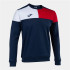 Sudadera Joma Crew V Hombre/Niño Marino Rojo Blanco