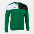 Sudadera De Fútbol Joma Crew V Verde Negro Blanco