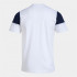 Camiseta Joma Manga Corta Crew V hombre/niiño blanco Marino