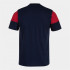 Camiseta Joma Manga Corta Crew V hombre/niiño marino Rojo
