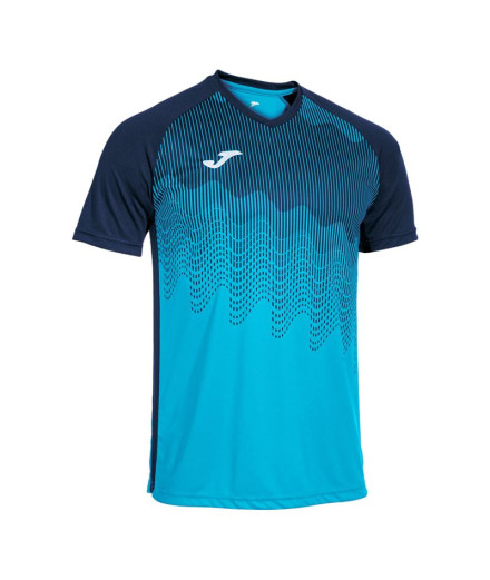 Camiseta de Fútbol Joma Tiger Vi hombre Turquesa Flúor...