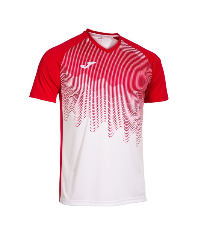 Camiseta de Fútbol Joma Tiger Vi hombre Blanco...