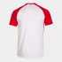 Camiseta de Fútbol Joma Tiger Vi hombre Blanco Rojo Blanco Rojo