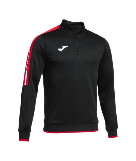 Sudadera de Running Joma Olimpiada hombre Negro Rojo...