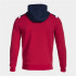 Chaqueta de Fútbol Joma Toledo Con Capucha Hombre/Niño Rojo Marino