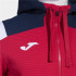 Chaqueta de Fútbol Joma Toledo Con Capucha Hombre/Niño Rojo Marino