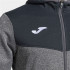 Chaqueta Joma Campus Street Con Capucha Hombre Gris Melange