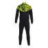 Chándal Joma Lion II Hombre/Niño Negro Amarillo Flúor