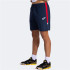 Short de Fútbol Joma Montreal II Hombre/Niño Marino Rojo