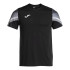Camiseta de Running Joma Elite XI Manga Corta Hombre Negro Antracita