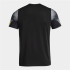 Camiseta de Running Joma Elite XI Manga Corta Hombre Negro Amarillo Flúor