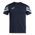 Camiseta de Running Joma Elite XI Manga Corta Hombre Marino Blanco