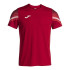 Camiseta de Running Joma Elite XI Manga Corta Hombre Rojo Blanco