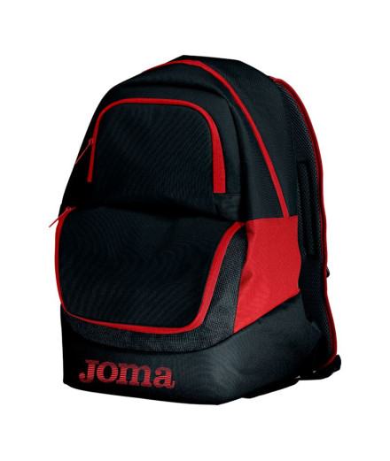 Mochila Diamond II - Negro Rojo