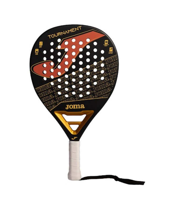 Pala de Pádel Negro Oro Rojo