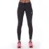 Malla Larga de Running Joma Record III Mujer Negro