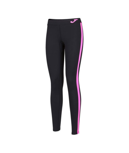 Malla Larga de Running Joma Mujer / Niña Negro-Rosa Fluor