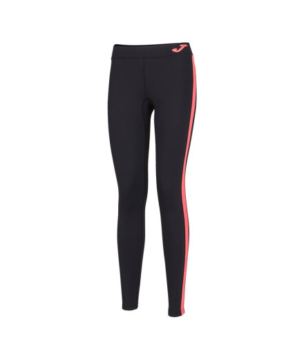 Malla Larga de Running Joma Mujer / Niña Negro-Coral Fluor