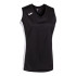 Camiseta de Baloncesto Joma Cancha III Mujer / Niña Negro-Blanco