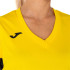Camiseta de Baloncesto Joma Cancha III Mujer / Niña Amarillo-Negro