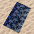 Toalla de playa y piscina Secaneta Jacquard Rec.Korsou 100 x 170 Azul