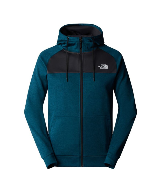 Sudadera The North Face Reaxion Fleece F/Z Azul...