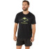 Camiseta de Trail ASICS Fujitrail Logo Ss Top Hombre Negro