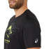 Camiseta de Trail ASICS Fujitrail Logo Ss Top Hombre Negro