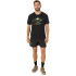 Camiseta de Trail ASICS Fujitrail Logo Ss Top Hombre Negro