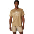 Camiseta de Trail ASICS Fujitrail Logo Ss Top Hombre Rojo