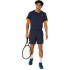 Camiseta de Tenis ASICS Court Ss Top Hombre Azul Oscuro