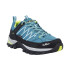 Zapatillas de Montaña CMP Rigel Low Wmn Trekking Shoes Wp Mujer Teal-Acido