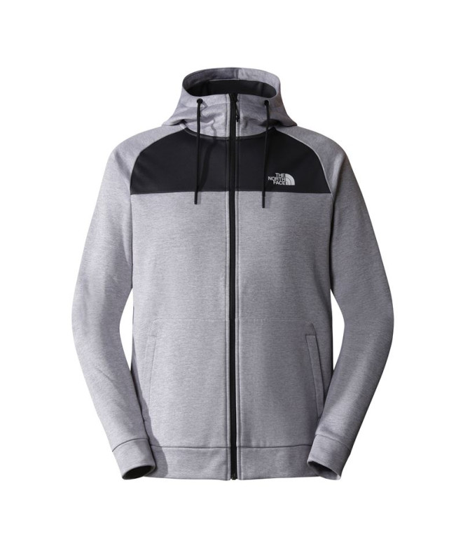 Sudadera The North Face Reaxion Fleece F/Z Gris...