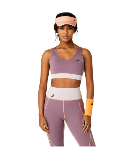 Sujetador Deportivo de Tenis ASICS Bra Mujer Rosa