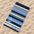 Toalla de Playa y piscina Secaneta Jacquard Terc.Skot Marino