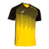 Camiseta Manga Corta Joma Tiger VI Hombre Amarillo Negro