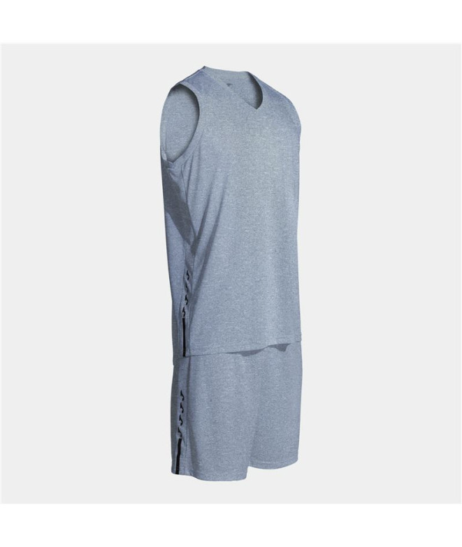Set Joma Olimpiada Basket Hombre Gris Melange