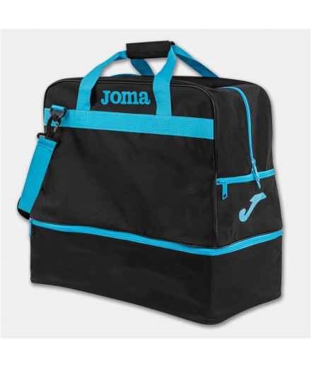 Bolsa Grande Joma Training III Negro-Turquesa F.