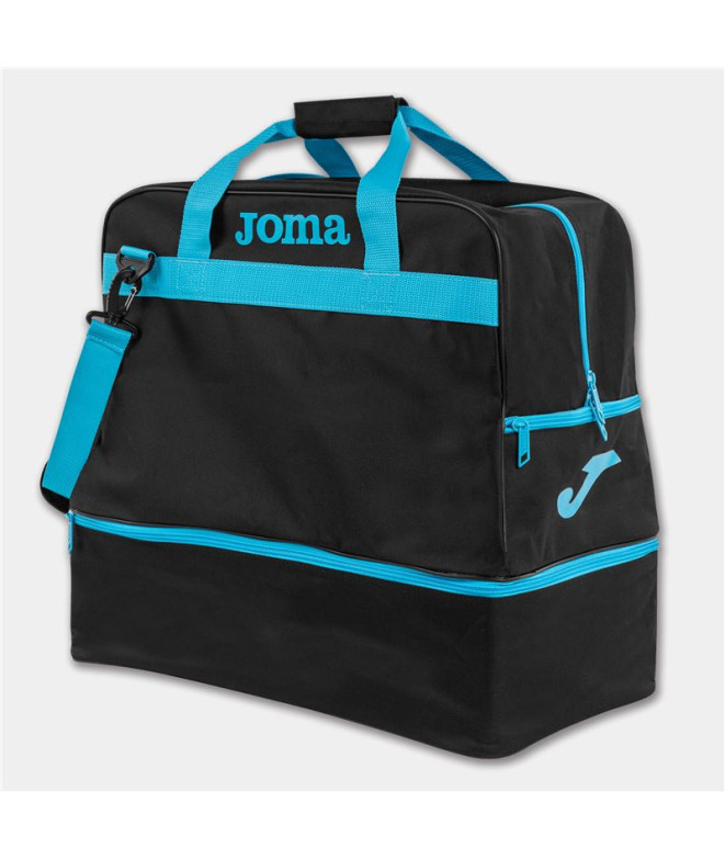 Bolsa Grande Joma Training III Negro-Turquesa F.