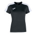 Camiseta Joma Academy Mujer Negro-Blanco