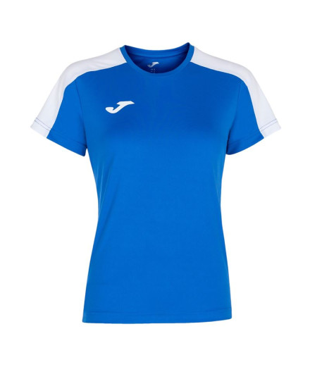Camiseta Joma Academy Mujer Royal-Blanco