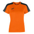 Camiseta Joma Academy Mujer Naranja-Negro