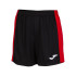 Short Joma Maxi Mujer/Niña Negro Rojo
