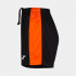 Short Joma Maxi Mujer/Niña Negro Naranja