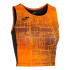 Top Running Joma Elite VIII Mujer Negro Naranja