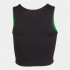 Top Running Joma Elite VIII Mujer Negro Verde Flúor