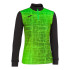 Sudadera Running Joma Elite VIII Mujer/Niña Negro Verde Flúor