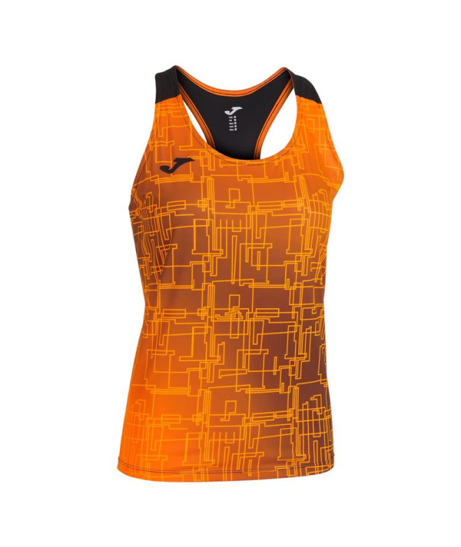 Camiseta Running Joma Elite VIII Mujer Naranja...