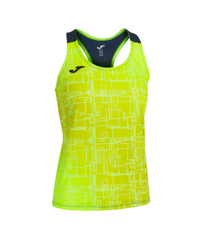 Camiseta Running Joma Elite VIII Mujer Amarillo...